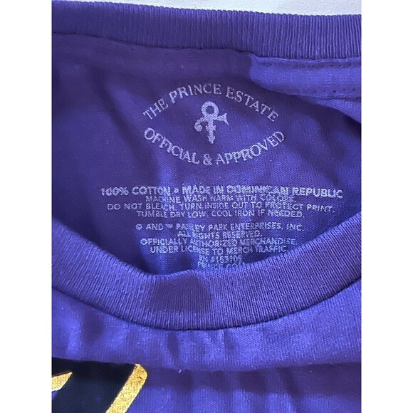 Prince 3XL T Shirt Purple Motorcycle Album Cover - Picture 5 of 6